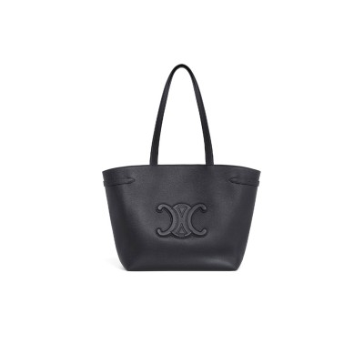 CELINE MEDIUM CABAS ANAÏS CUIR TRIOMPHE IN GRAINED CALFSKIN 116853ENY.38NO (54*29.5*15cm)